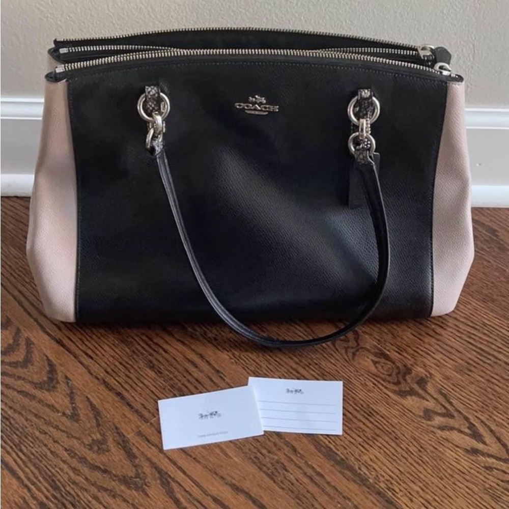 Pebbled Leather Coach Purse